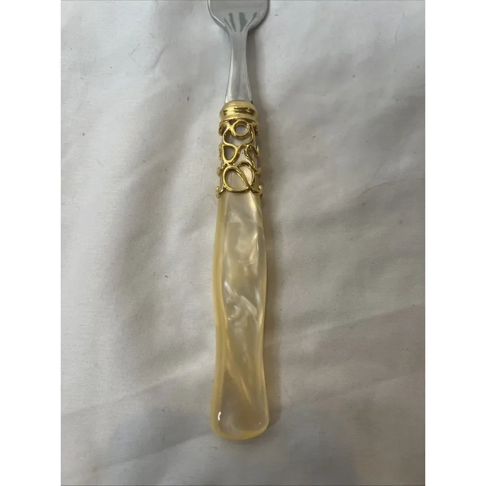 Bugatti Italy Melodic Gold Ring‎ 2 Pc Fork Set Stainless Steel 18/10